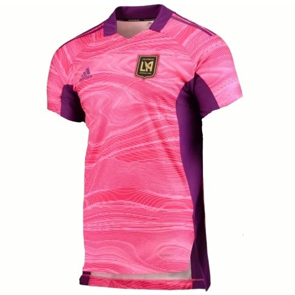 Adidas MLS LAFC 2021 Authentic Goalkeeper Jersey GR7732 - Picture 1 of 7
